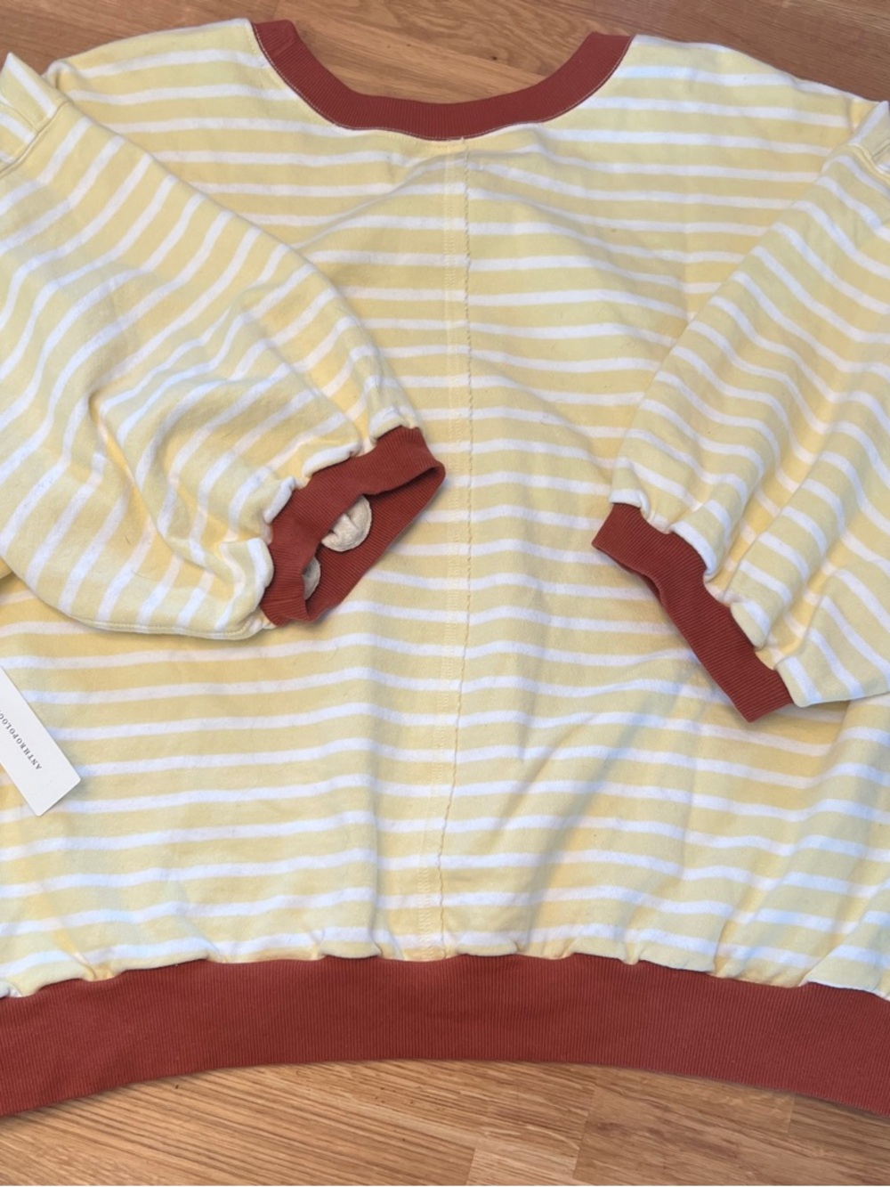 Pilcro - Anthropologie Niki Bubble Sweatshirt - Picture 2 of 7